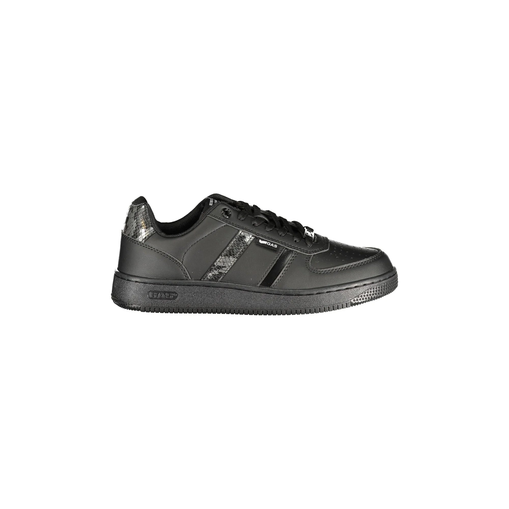 Gas Sneakers Donna Nere Stampa Logo Nero - foto prodotto